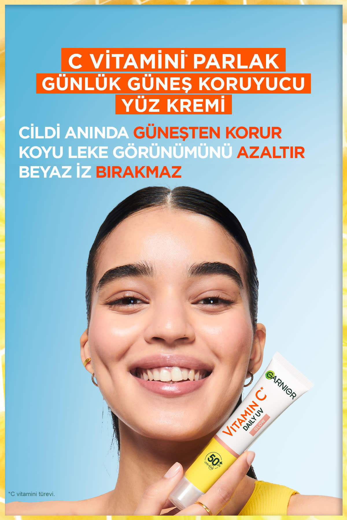 Garnier C Vitamini Parlak Güneş Koruyucu Görünmez-