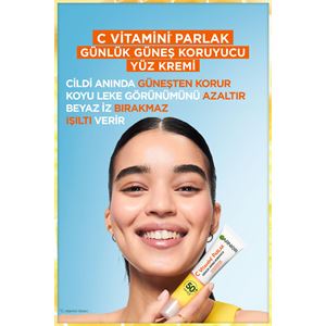 Garnier C Vitamini Parlak Güneş Koruyucu Işıltılı-