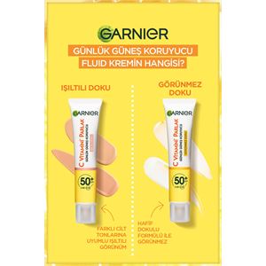 Garnier C Vitamini Parlak Güneş Koruyucu Işıltılı-