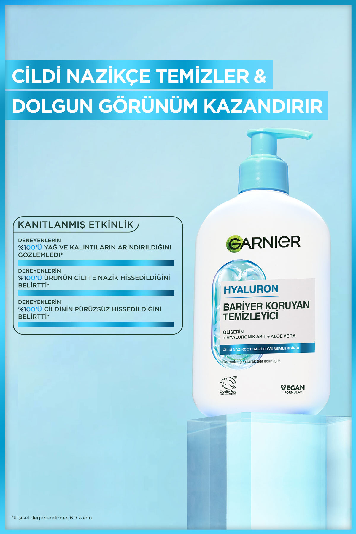 Garnier Hyaluronik Aloe Nemlendiren ve Yatıştıran-