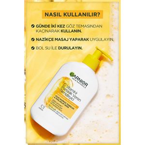 Garnier C Vitamini Parlaklık Veren Temizleyici 250-