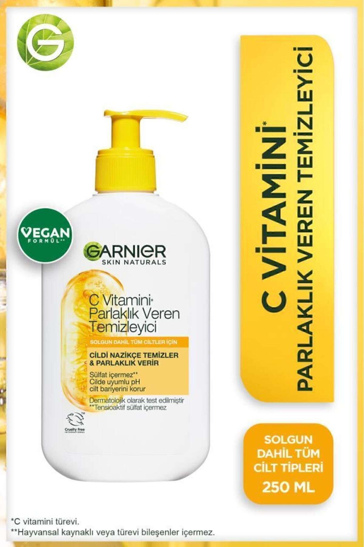 Garnier C Vitamini Parlaklık Veren Temizleyici 250-
