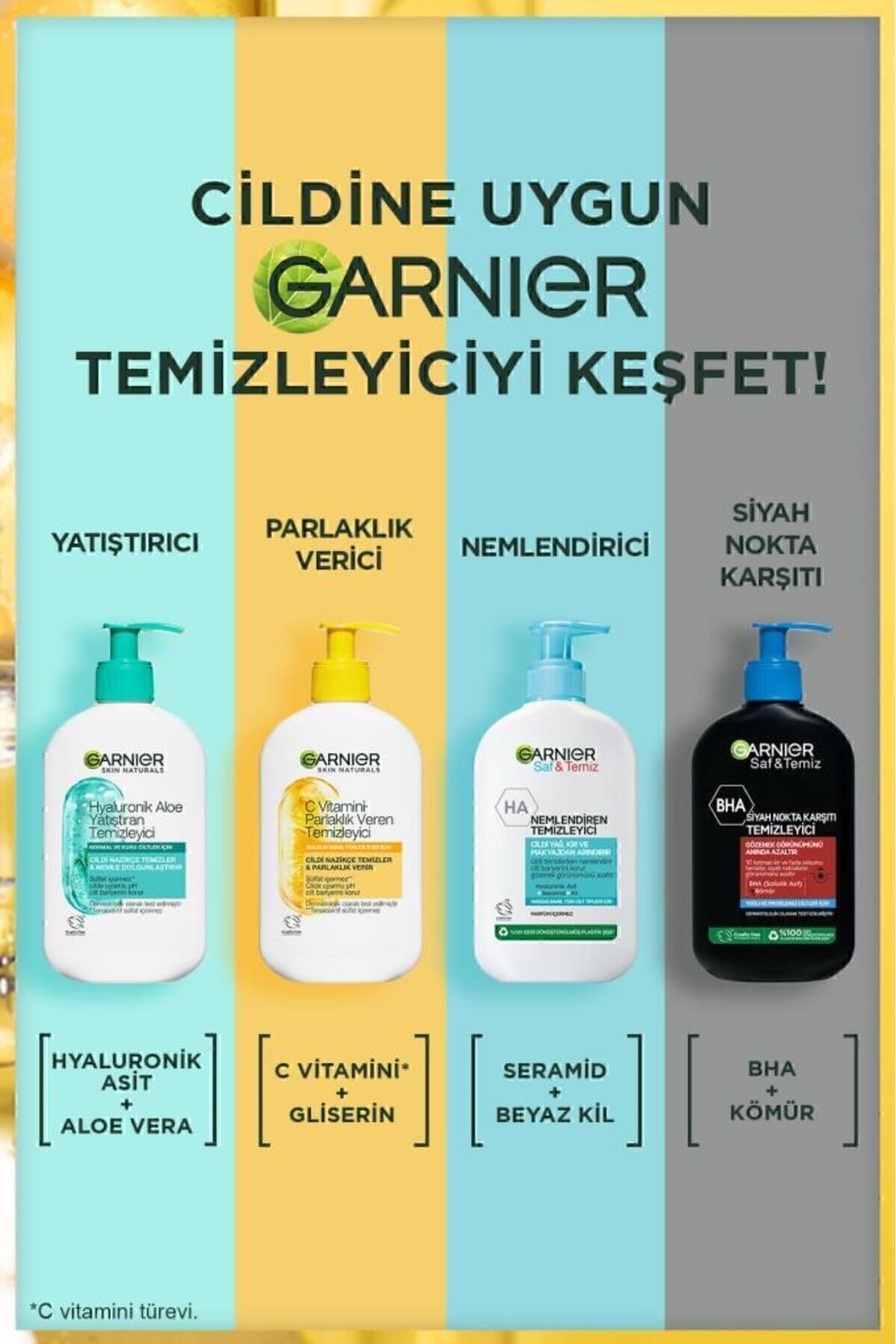 Garnier C Vitamini Parlaklık Veren Temizleyici 250-