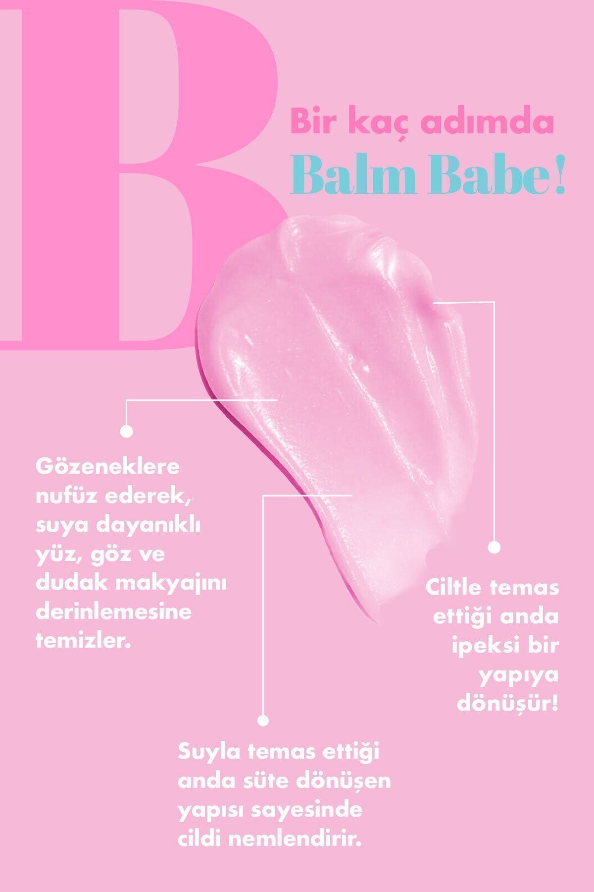 Monde Femme Makyaj Temizleyici Balm-