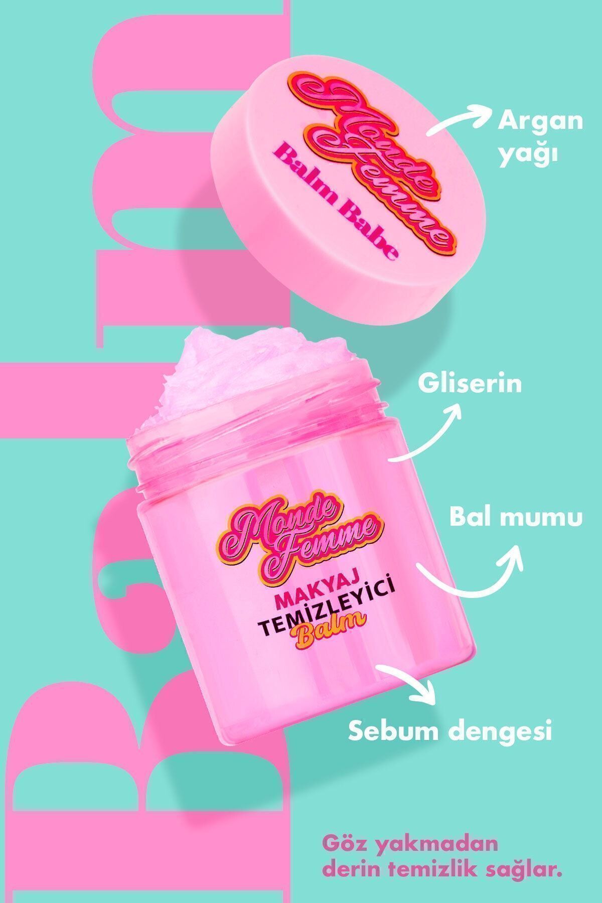 Monde Femme Makyaj Temizleyici Balm-