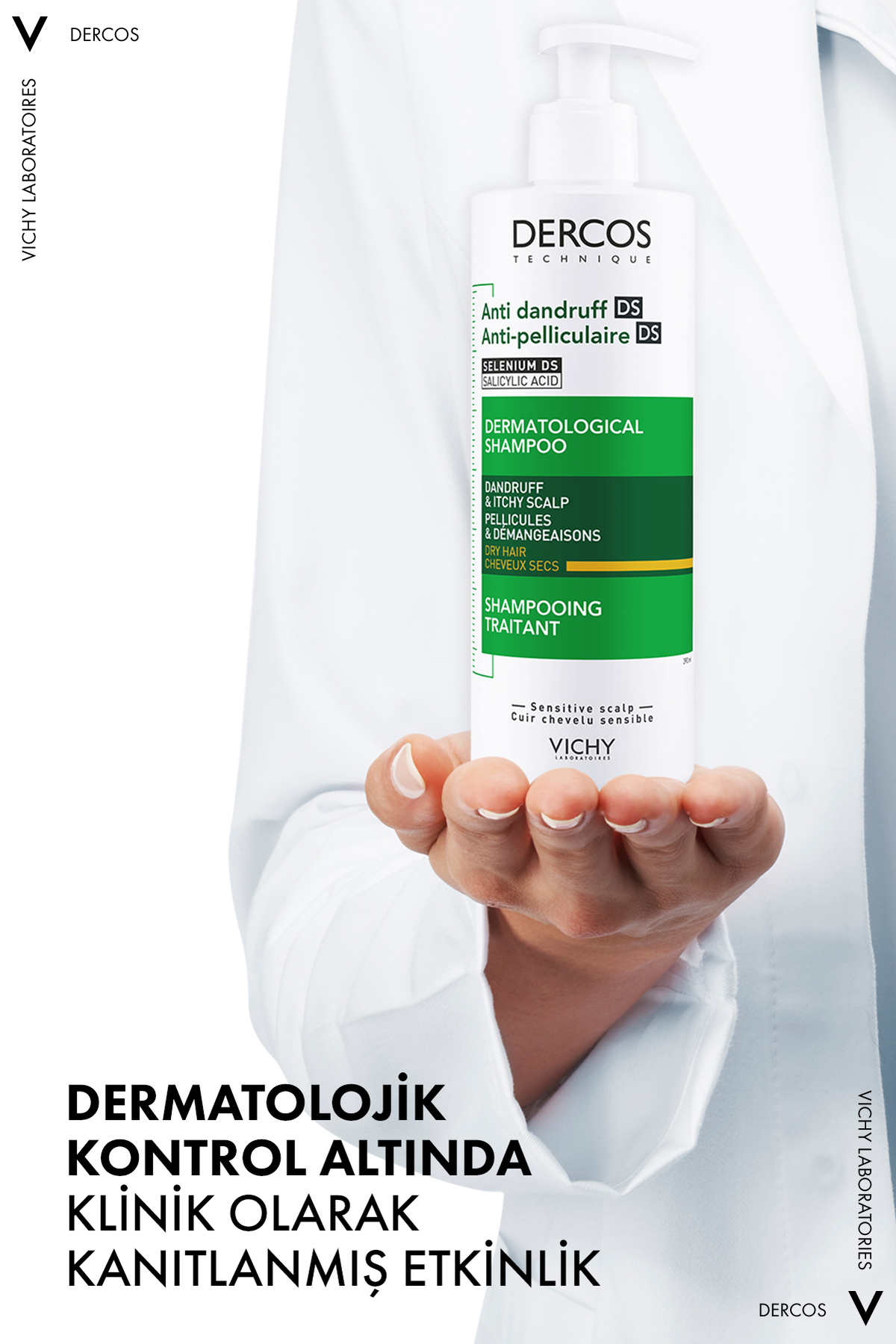 Vichy Dercos Anti-Dandruff Kepek Karşıtı Şampuan 3-