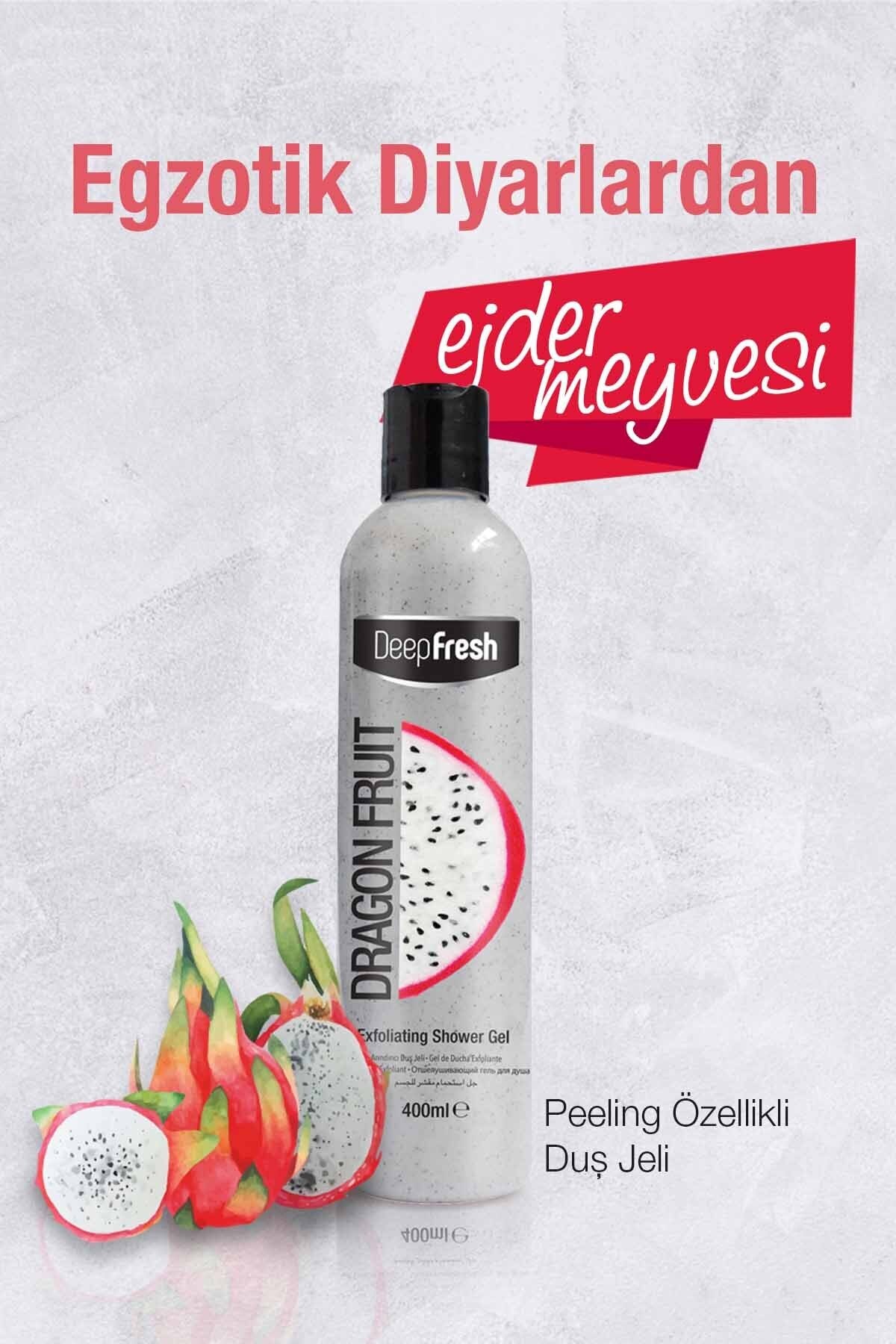 Deep FreshArındırıcı Duş Jeli Ejder Meyvesi 400 Ml-