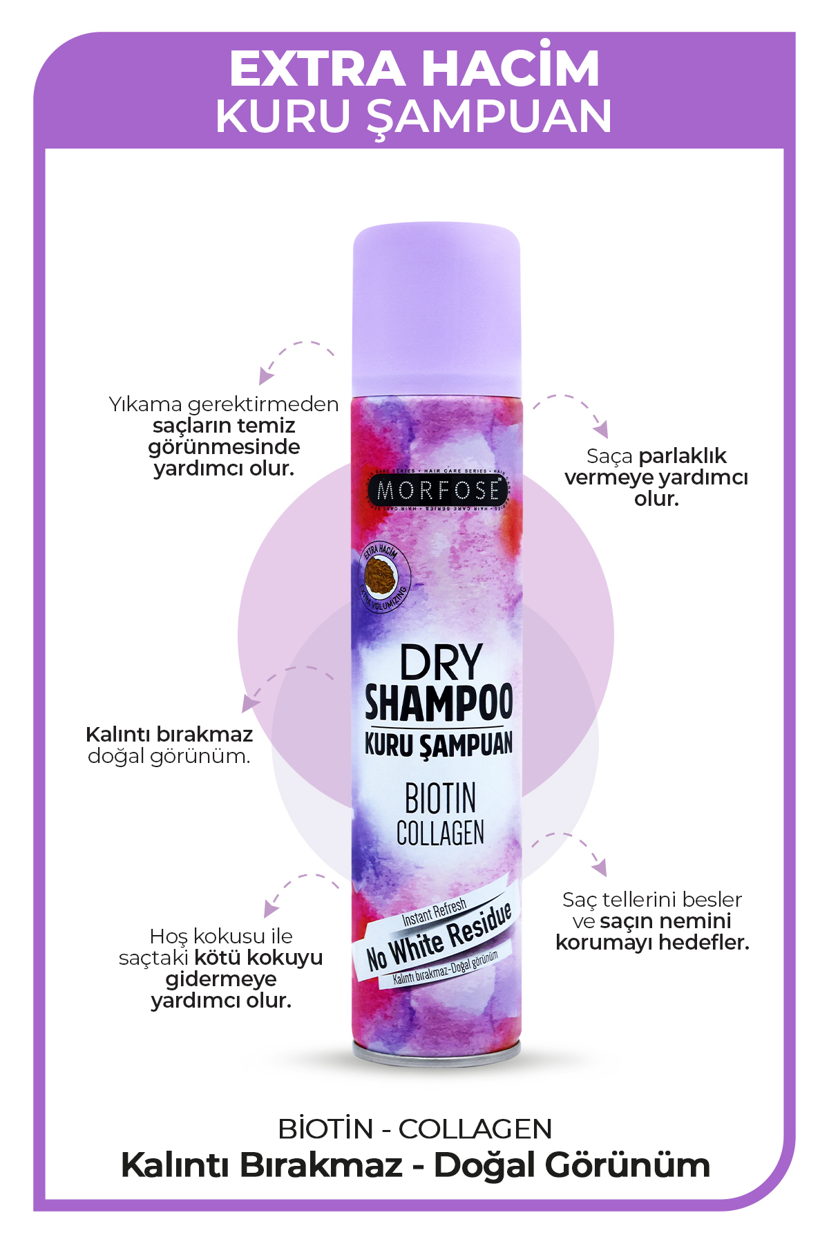 Morfose Kuru Şampuan Ekstra Hacim 200 ml-