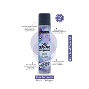 Morfose Kuru Şampuan Koyu Saçlar 200 ml-