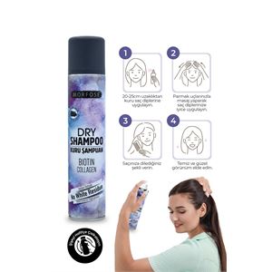 Morfose Kuru Şampuan Koyu Saçlar 200 ml-