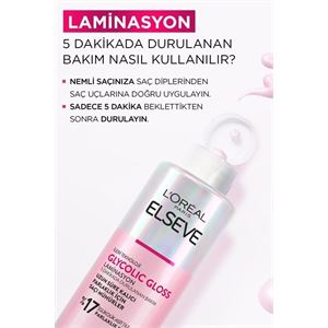 Elseve Glycolic Gloss Parlaklığı Saça Mühürleyen-