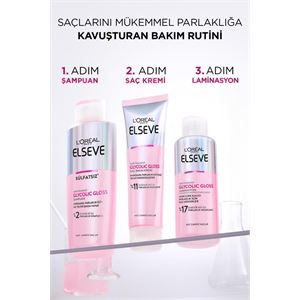 Elseve Glycolic Gloss Mükemmel ParlakŞampuan 200ml-