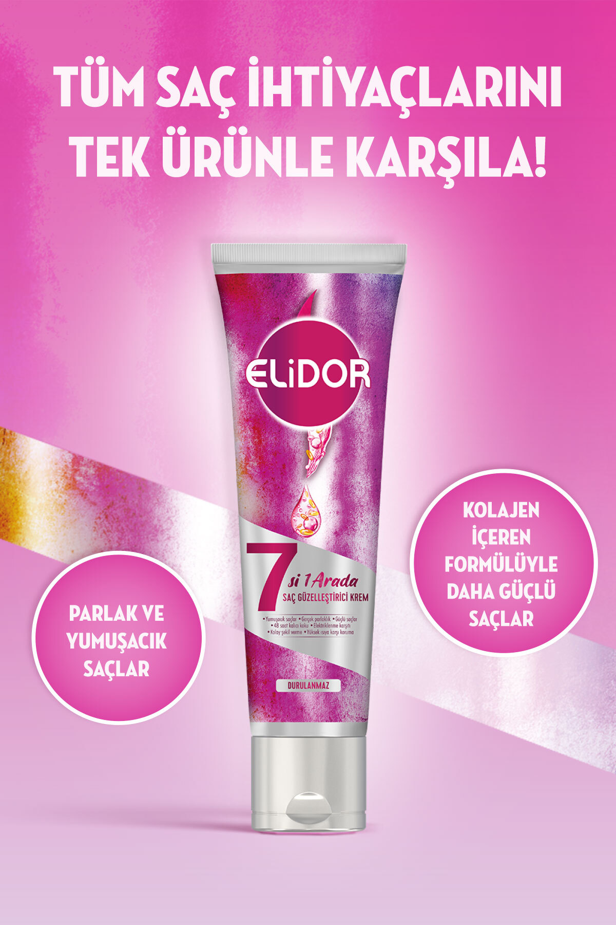 Elidor 7si 1 Arada Saç Güzelleştirici Krem 150 ml-