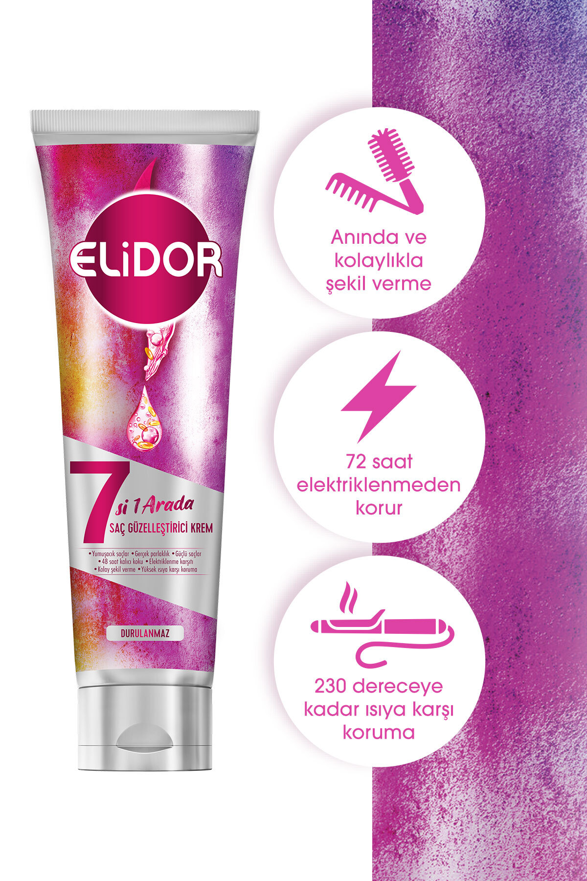 Elidor 7si 1 Arada Saç Güzelleştirici Krem 150 ml-
