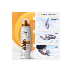 Dove Köpük Duş Jeli Argan Yağı 10 Kat Daha Yoğun K-