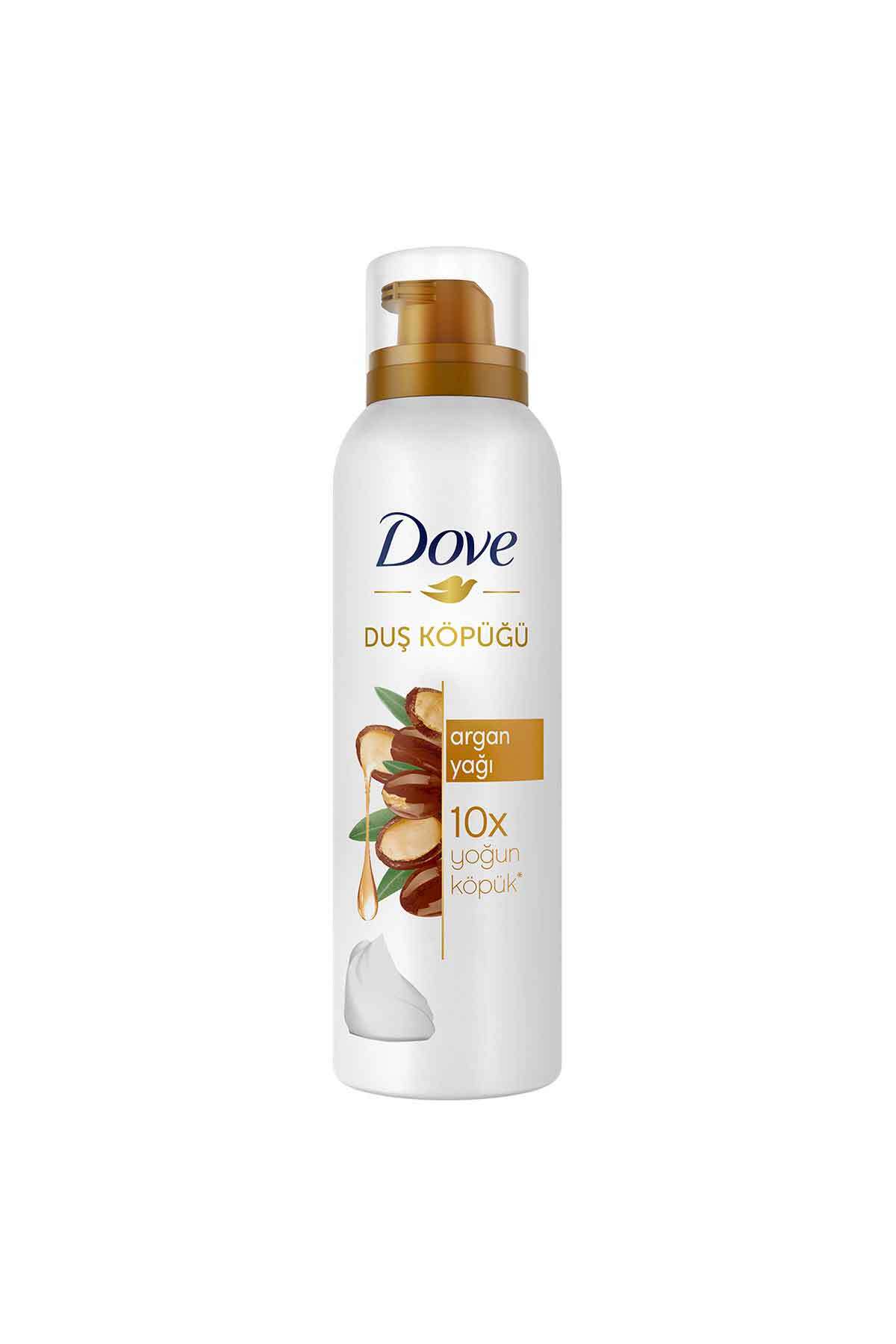 Dove Köpük Duş Jeli Argan Yağı 10 Kat Daha Yoğun K-