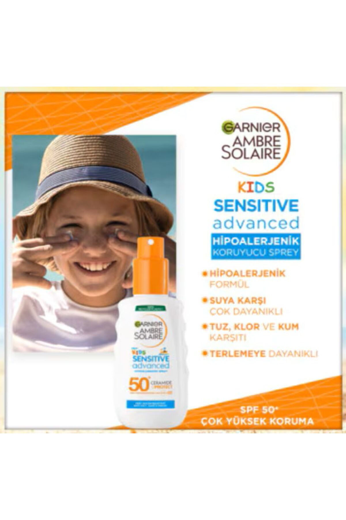 Garnier Kids Sensitive Advanced Spray Çocuk Hassas-