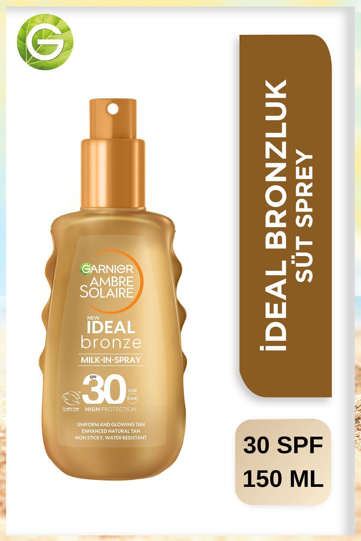 Garnier Ambre Solaire İdeal Bronzluk Güneş Koruyuc-