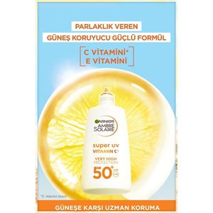 Garnier Ambre Solaire Super UV C Vitamini Koyu Lek-