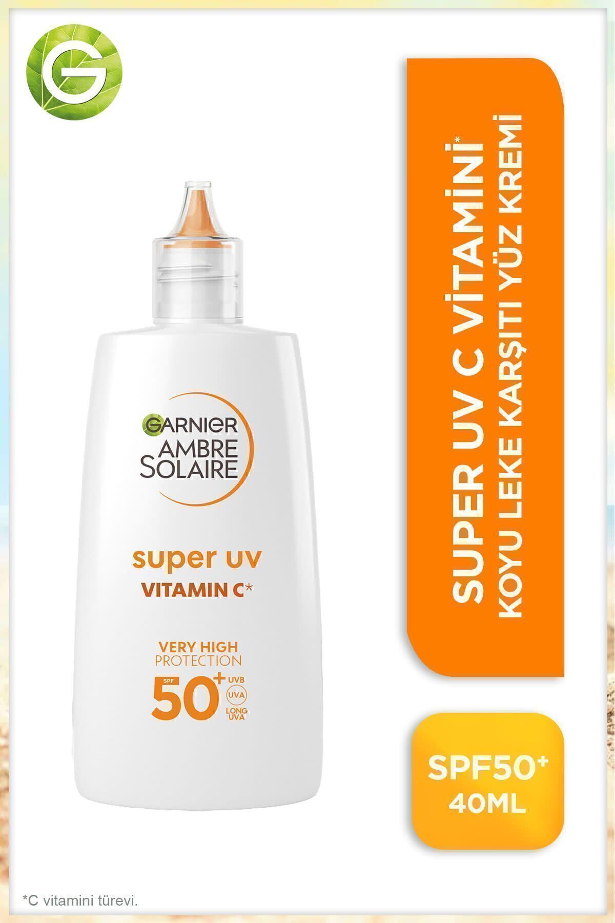 Garnier Ambre Solaire Super UV C Vitamini Koyu Lek-