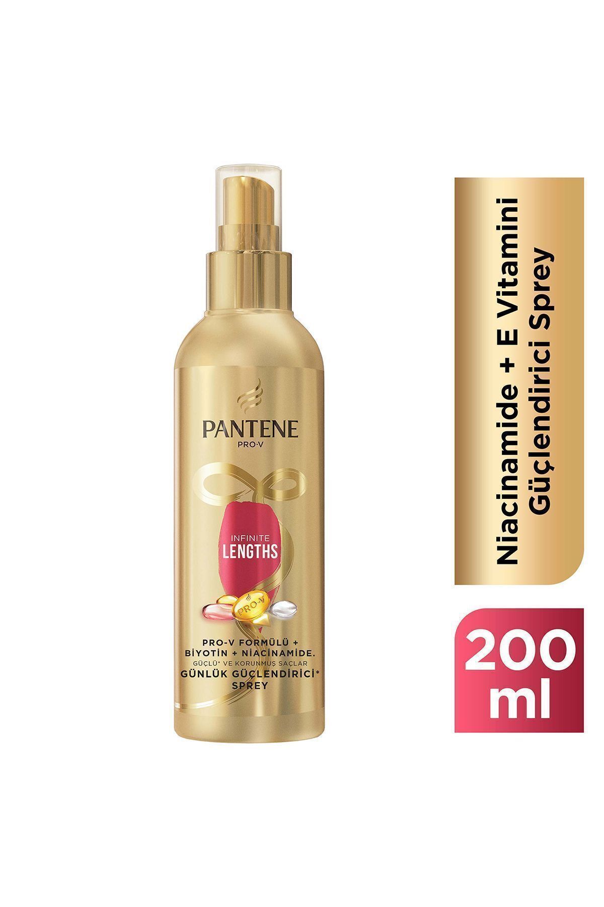 Pantene Infinite Lengths Günlük Güçlendirici Saç S-
