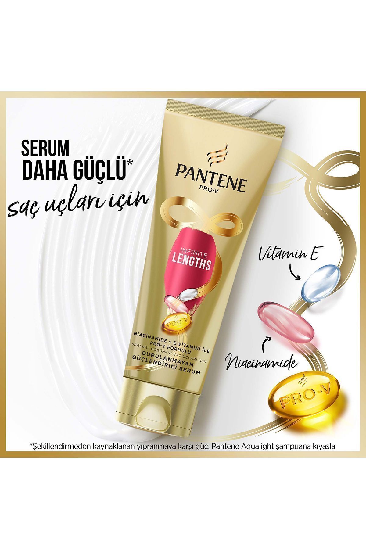 Pantene Infinite Lengths Durulanmayan Mucize Serum-