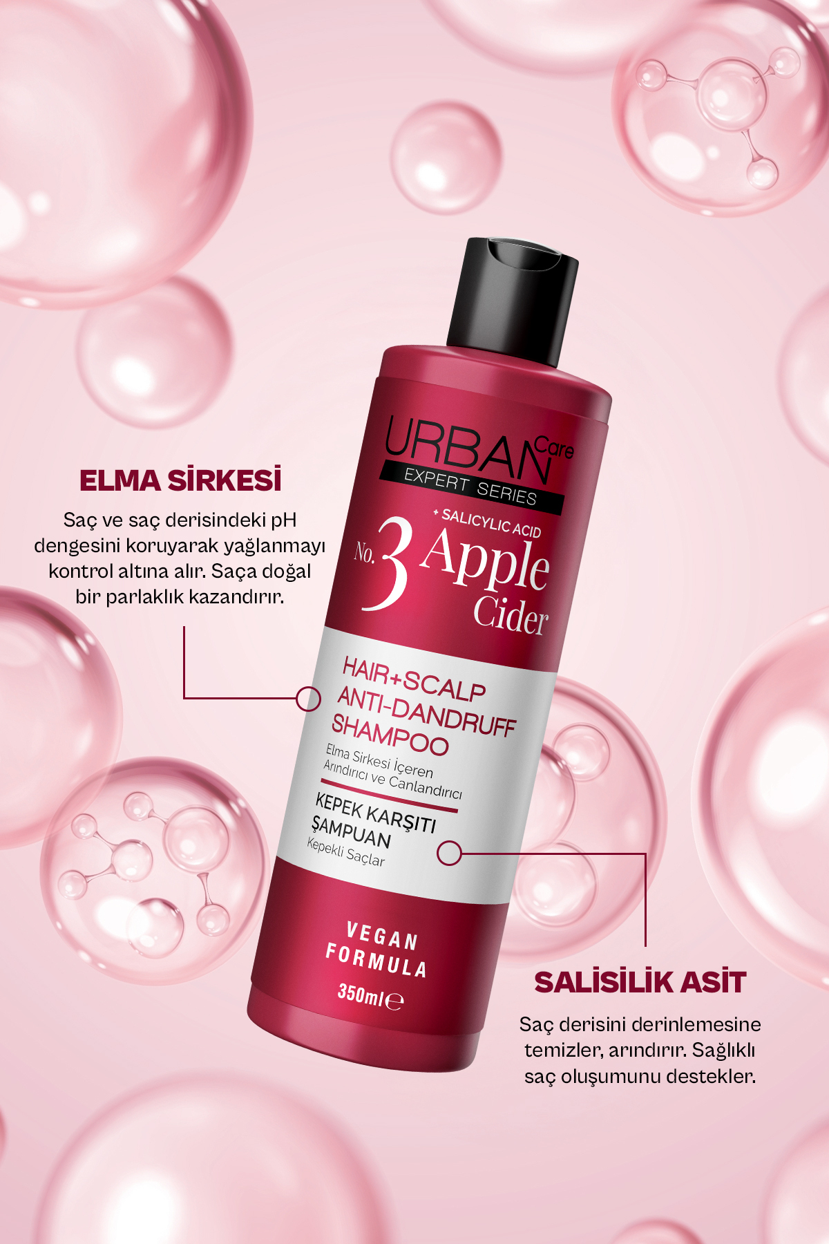 Urban Care No.3 Expert Apple Cider Kepek Karşıtı Ş-