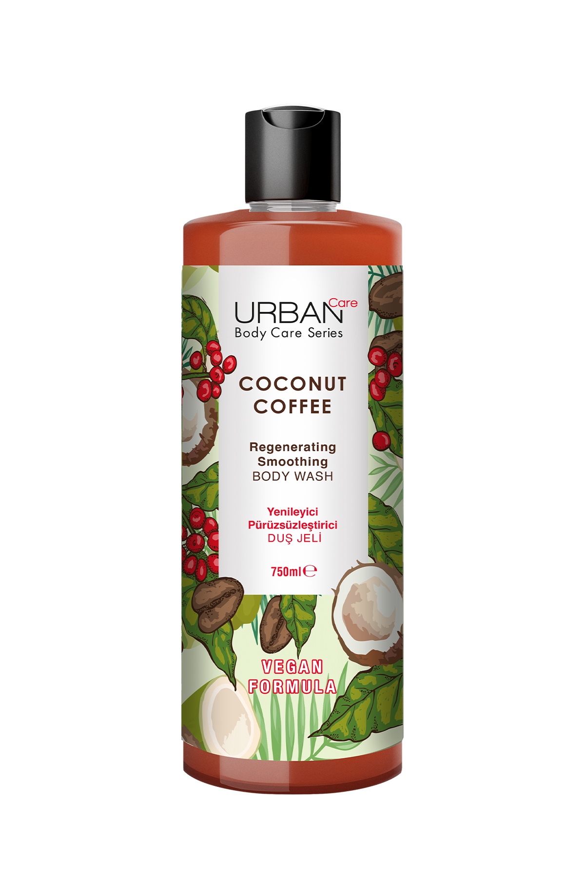 Urban Care Body Series Coconut Coffee Duş Jeli 750-