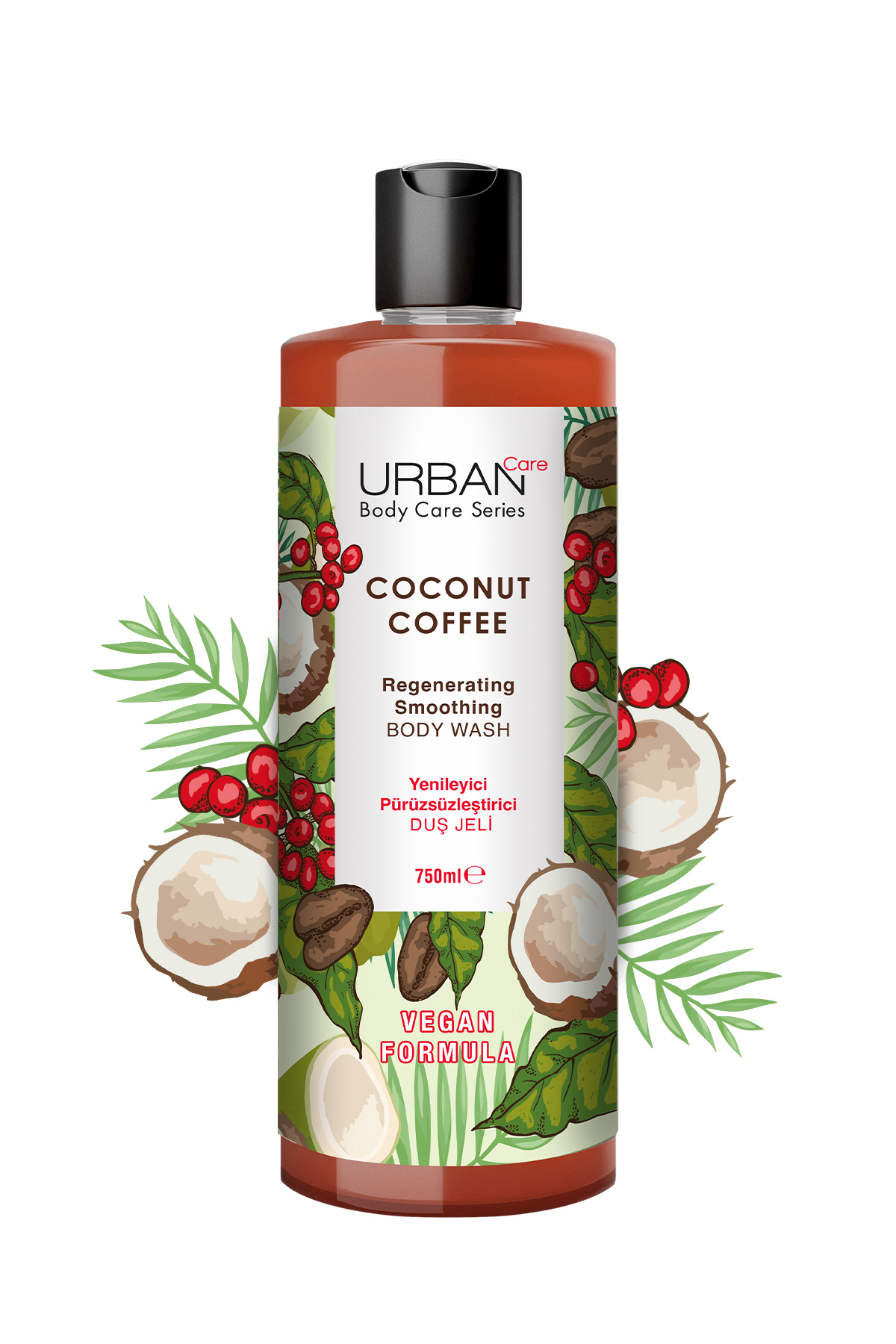 Urban Care Body Series Coconut Coffee Duş Jeli 750-