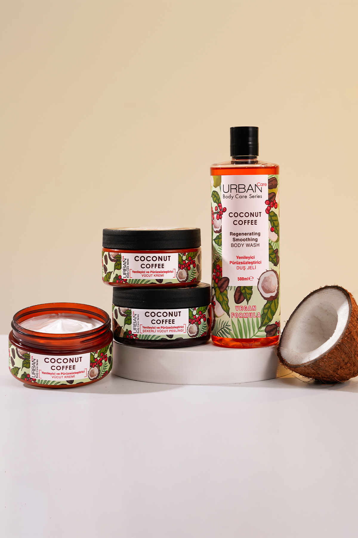 Urban Care Body Series Coconut Coffee Duş Jeli 750-