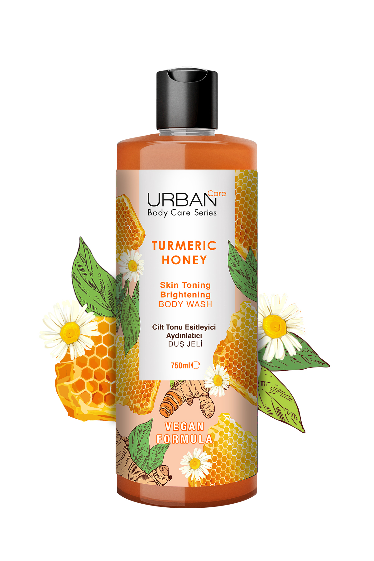 Urban Care Body Series Turmeric Honey Duş Jeli 750-