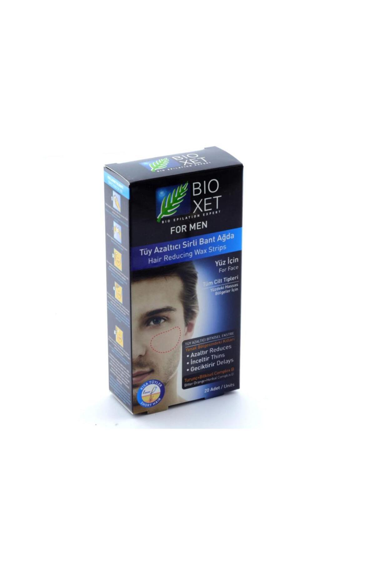 Bioxcet Tüy Azaltıcı Sir Ağda Bant For Men Erkekle-