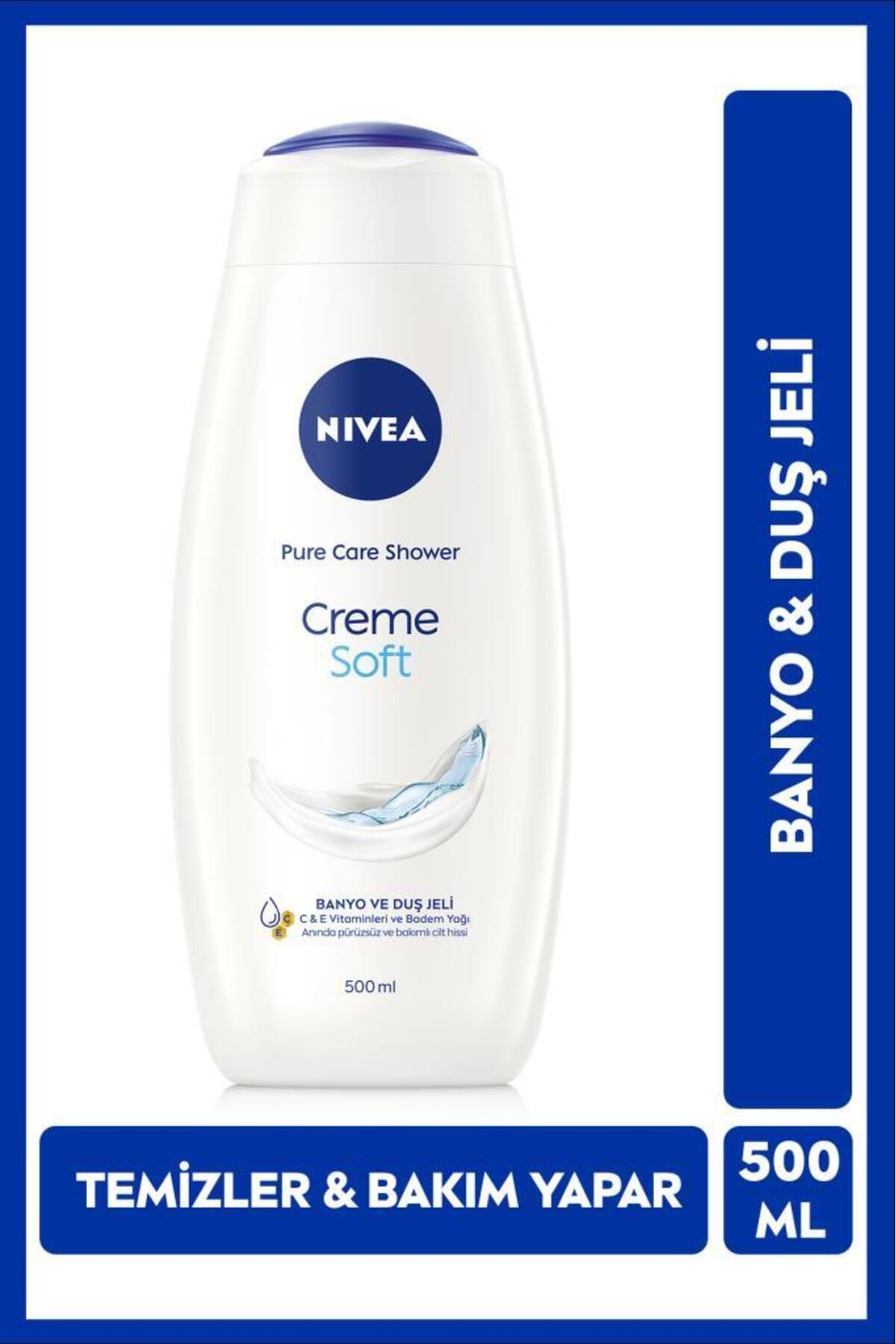 NIVEA CREME SOFT KREMSİ DOKUNUŞ BANYO VE DUŞ JELİ-