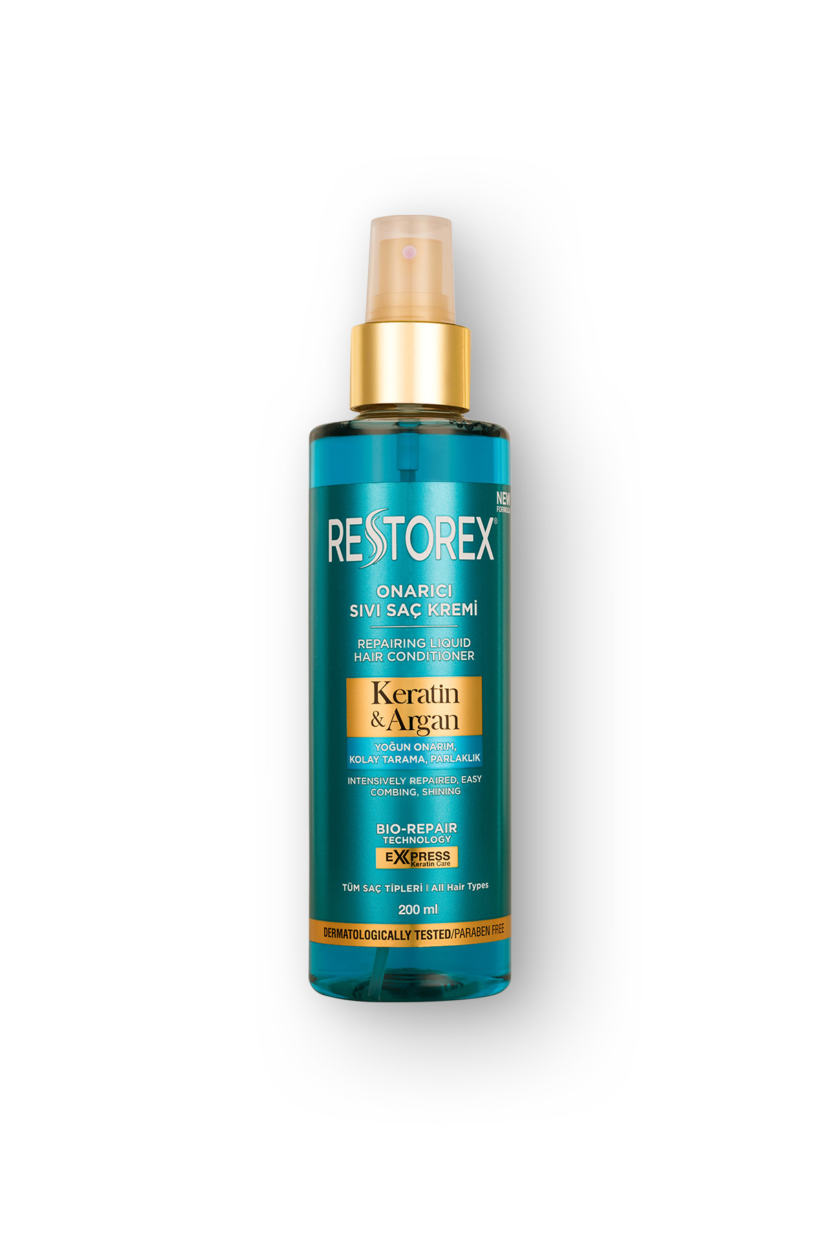 Restorex Keratin & Argan Onarıcı Sıvı Saç Bakım Kr-