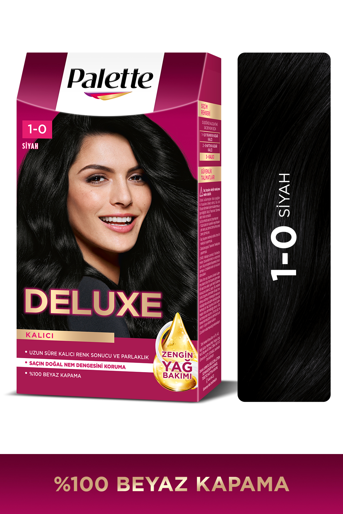 Palette Deluxe 1-0 Siyah-