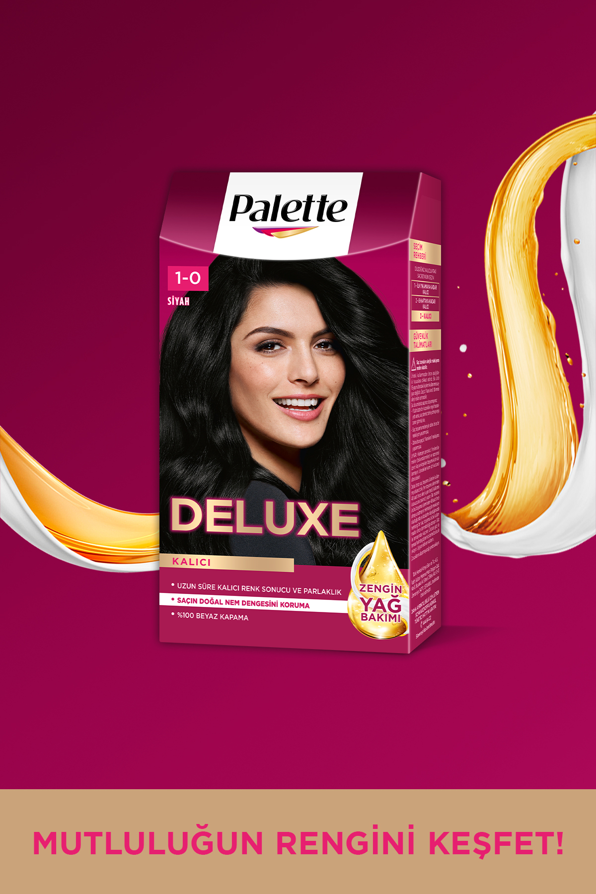 Palette Deluxe 1-0 Siyah-