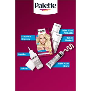 PALETTE UIL ULTRA YOĞUN RENK AÇICI SAÇ BOYASI-