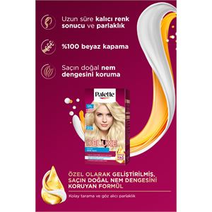 PALETTE UIL ULTRA YOĞUN RENK AÇICI SAÇ BOYASI-