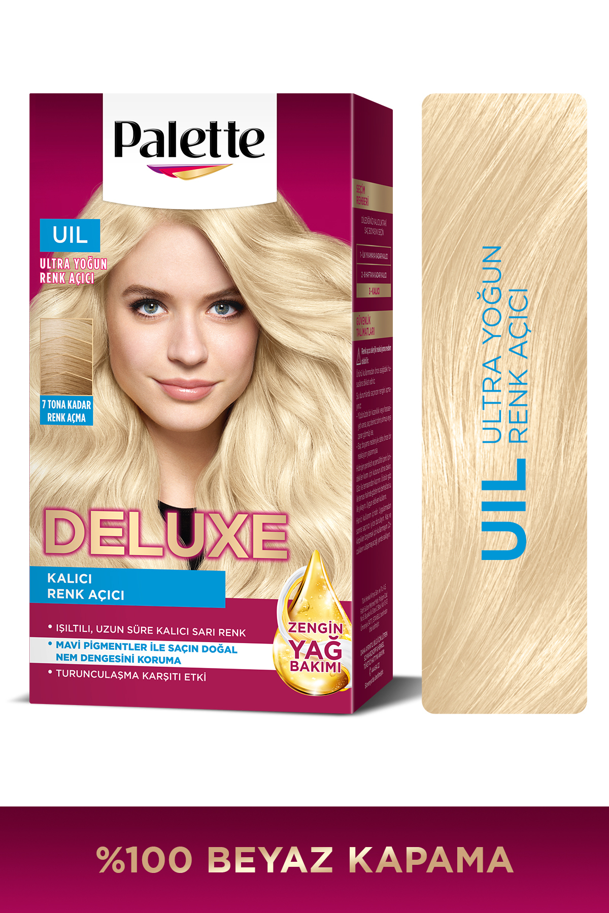 PALETTE UIL ULTRA YOĞUN RENK AÇICI SAÇ BOYASI-