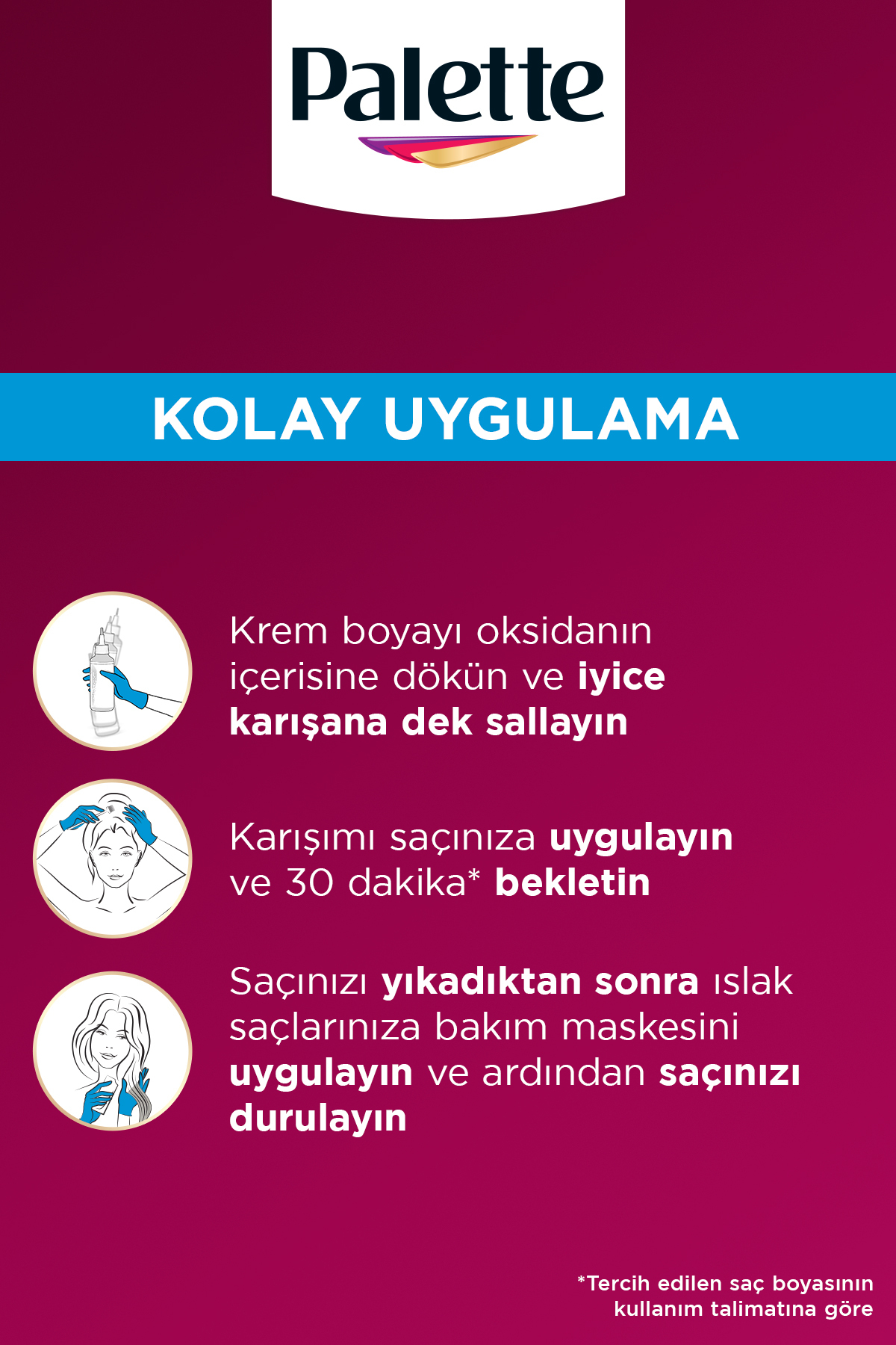 PALETTE UIL ULTRA YOĞUN RENK AÇICI SAÇ BOYASI-