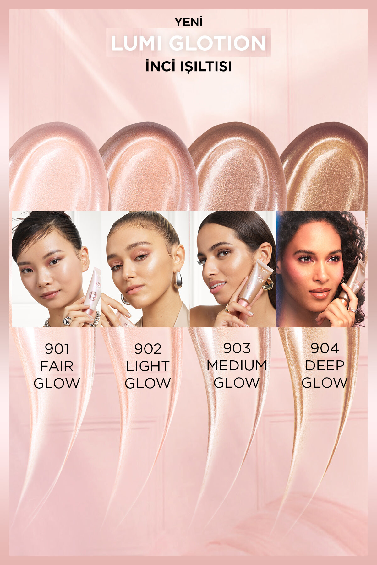 LOreal Paris Glotion All-In-One Doğal Işıltı 902 --