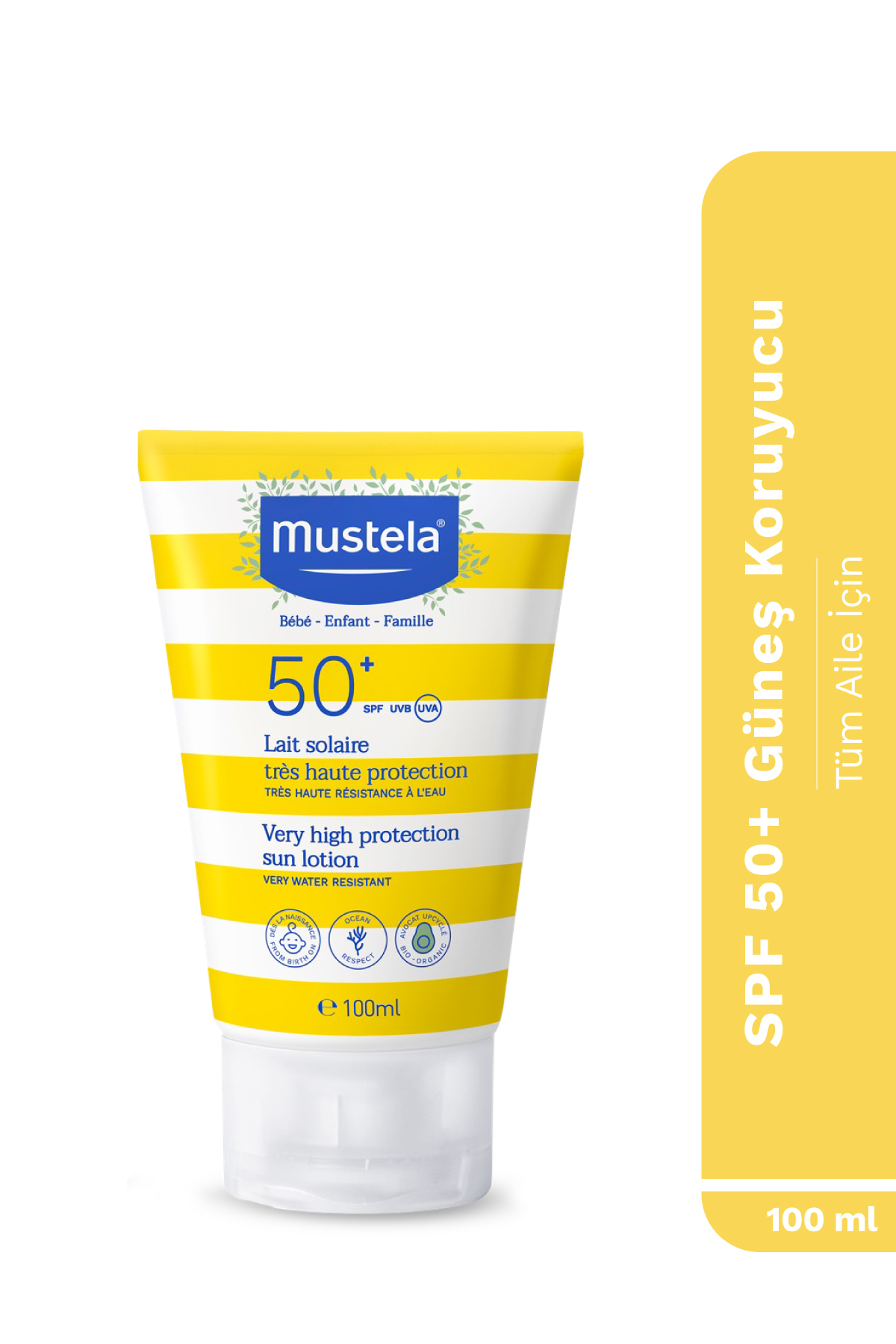 Mustela Yüksek Koruma Faktörlü Spf 50+ 100 Ml Bebe-