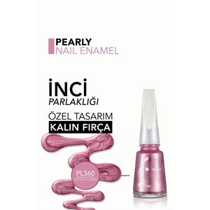 Flormar Sedefli Parlak Oje (MOR) - Pearly Nail- PL360-
