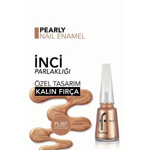 Flormar Sedefli Parlak Oje (BAKIR) - Pearly 387-