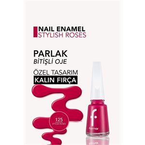 Flormar Nail Enamel Yüksek Pigmentli & Parlak Bitişli 125-