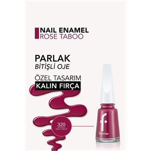 Flormar Nail Enamel Yüksek Pigmentli & Parlak Bitişli 320-