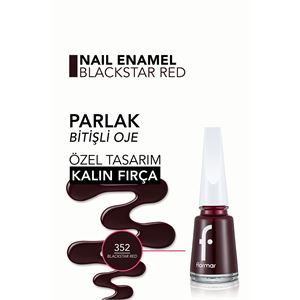 Flormar Sedefli Parlak Oje (Bordo) - 352-