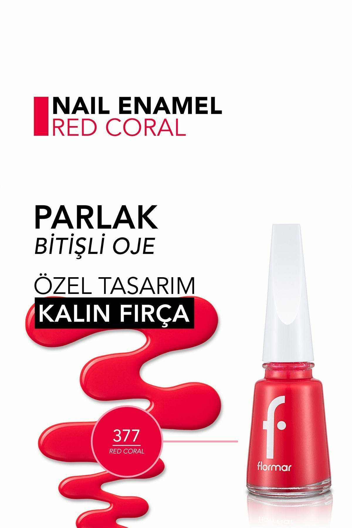 FLORMAR NAİL ENAMEL YÜKSEK PİGMENTLİ 377-