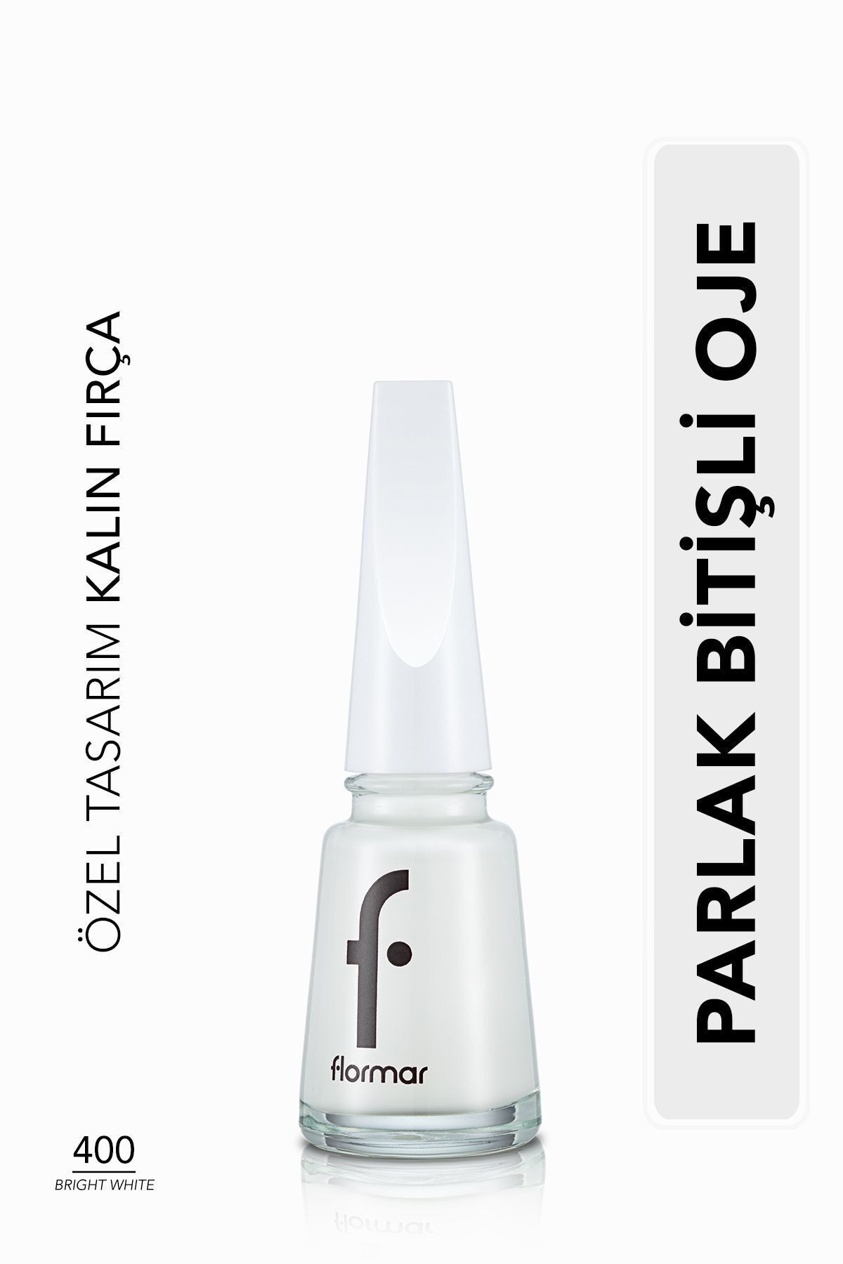 Flormar Nail Enamel Yüksek Pigmentli & Parlak Bitişli 400-