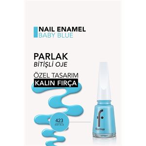 Flormar Nail Enamel Yüksek Pigmentli & Parlak Bitişli 423-